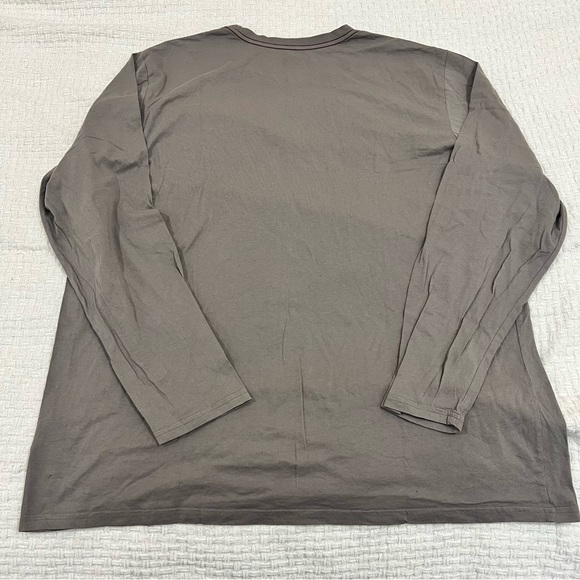 Harley-Davidson Long Sleeve Skull Graphic Tee Taupe Gray Men’s 3XL - Picture 2 of 2